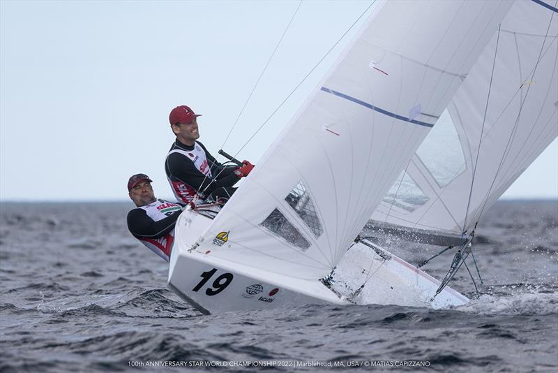 100th Anniversary Star Class World Championship 2022 day 4 photo copyright Matias Capizzano taken at Eastern Yacht Club, Massachusetts and featuring the Star class