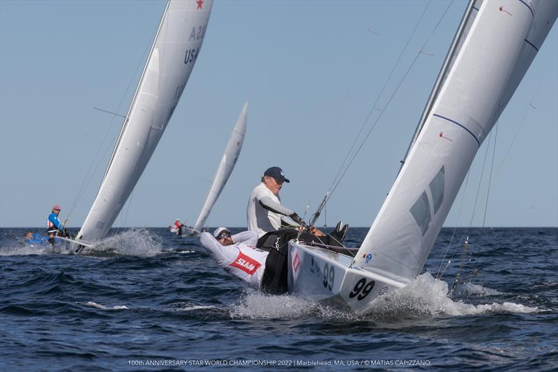 100th Anniversary Star Class World Championship 2022 day 6 photo copyright Matias Capizzano taken at Eastern Yacht Club, Massachusetts and featuring the Star class