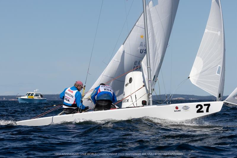 100th Anniversary Star Class World Championship 2022 day 6 photo copyright Matias Capizzano taken at Eastern Yacht Club, Massachusetts and featuring the Star class