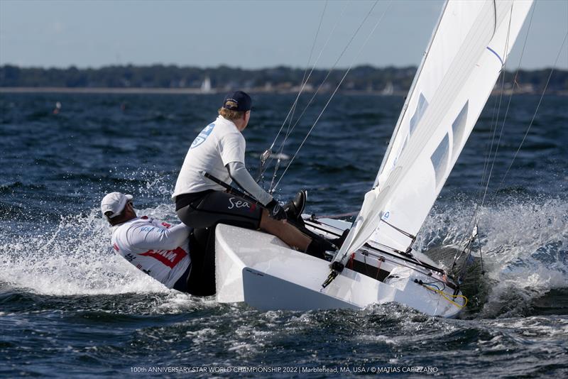 100th Anniversary Star Class World Championship 2022 day 6 photo copyright Matias Capizzano taken at Eastern Yacht Club, Massachusetts and featuring the Star class