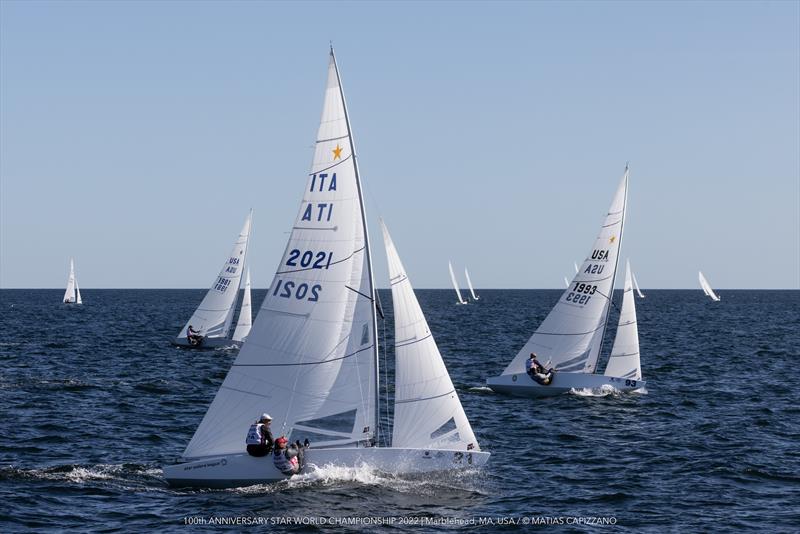 100th Anniversary Star Class World Championship 2022 day 6 photo copyright Matias Capizzano taken at Eastern Yacht Club, Massachusetts and featuring the Star class