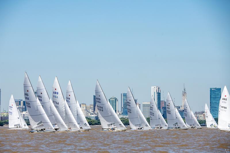 2022 Star South American Championship Day 2 photo copyright Flo Gonzalez Alzaga taken at Yacht Club Argentino and featuring the Star class