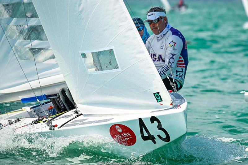 Eivind Melleby & Mark Strube claim series lead on Bacardi Cup Invitational Regatta 2023 Day 3 photo copyright Martina Orsini / Bacardi Cup taken at Coconut Grove Sailing Club and featuring the Star class