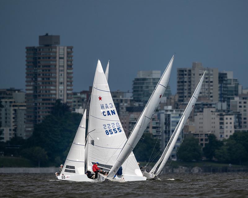 2023 Star North American Championship - Final Day photo copyright Jim Davie taken at Royal Vancouver Yacht Club and featuring the Star class