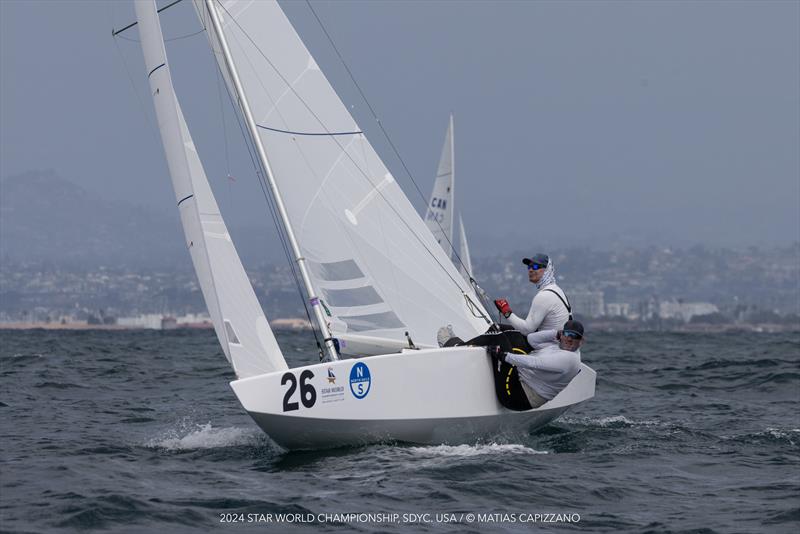 2024 Star World Championship photo copyright International Star Class / Matias Capizzano taken at San Diego Yacht Club and featuring the Star class