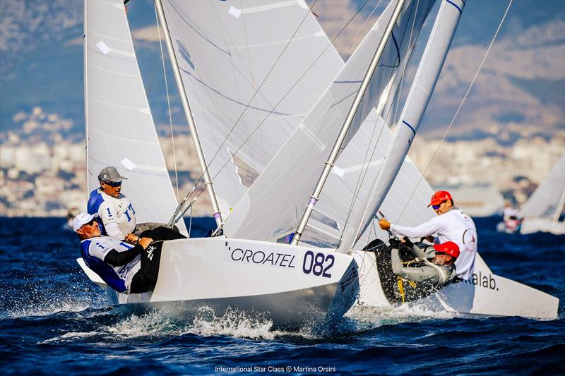 2025 Star World Championship Split day 5 photo copyright International Star Class / Martina Orsini taken at Jedrilicarskog Kluba Mornar and featuring the Star class