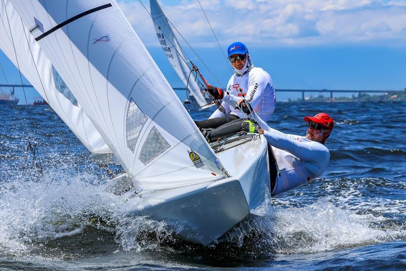2025 South American Championship - Day 3 photo copyright International Star Class / Fred Hoffman taken at Iate Clube do Rio de Janeiro and featuring the Star class