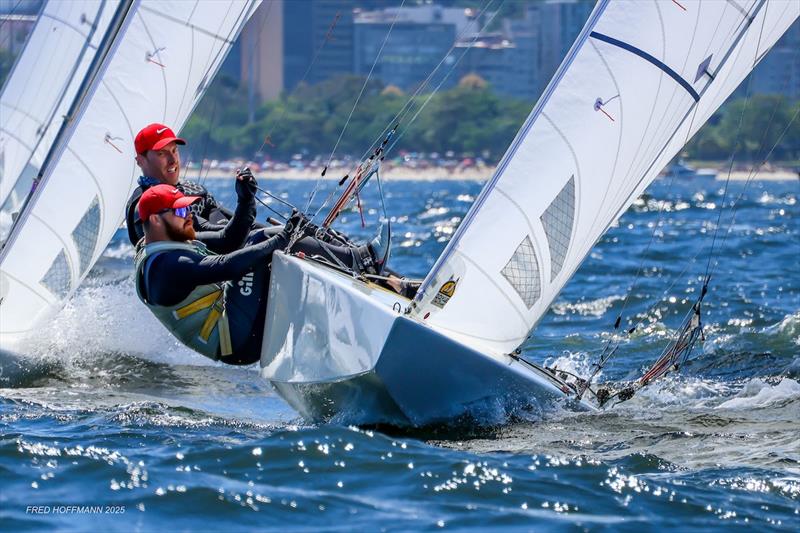 2025 South American Championship - Day 3 photo copyright International Star Class / Fred Hoffman taken at Iate Clube do Rio de Janeiro and featuring the Star class