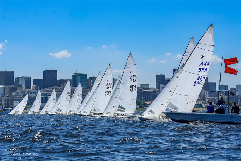 2025 South American Championship - Day 3 photo copyright International Star Class / Fred Hoffman taken at Iate Clube do Rio de Janeiro and featuring the Star class