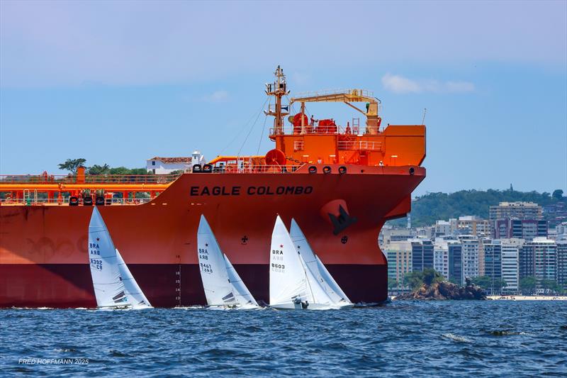 2025 South American Championship day 4 photo copyright International Star Class / Fred Hoffman taken at Iate Clube do Rio de Janeiro and featuring the Star class