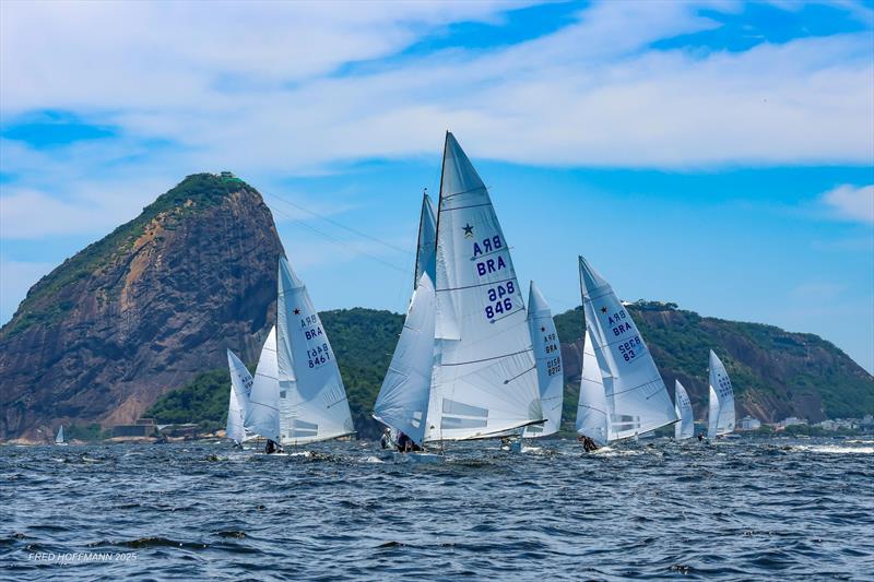 2025 South American Championship day 4 photo copyright International Star Class / Fred Hoffman taken at Iate Clube do Rio de Janeiro and featuring the Star class