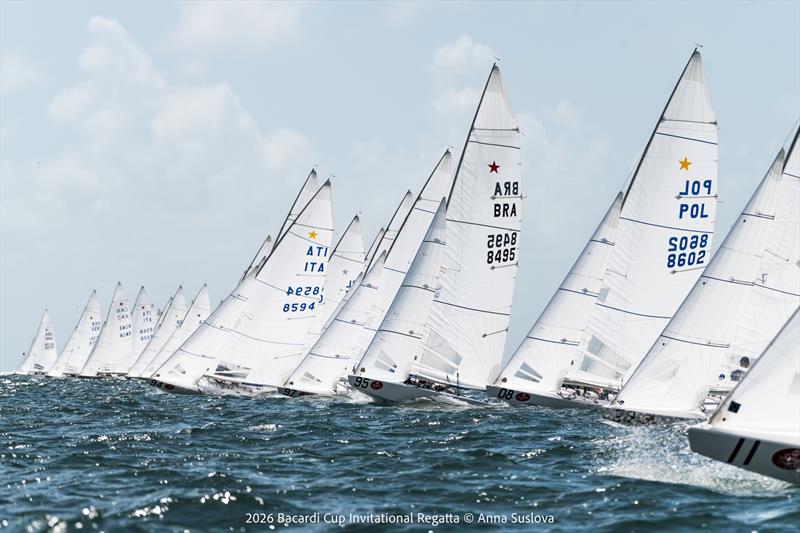 Five heavy air race days in the books at the 99th Bacardi Cup photo copyright Anna Suslova taken at Coral Reef Yacht Club and featuring the Star class