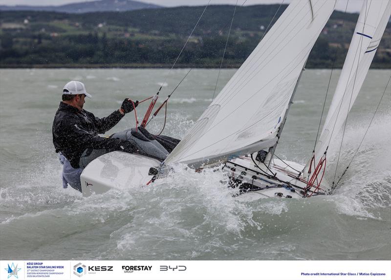 2026 Star Eastern Hemisphere Championship at Balatonföldvár, Hungary Day 1 photo copyright Matias Capizzano / International Star Class taken at Spartacus Sailing Club and featuring the Star class