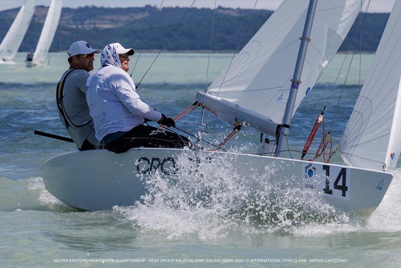 2026 Star Eastern Hemisphere Championship at Balatonföldvár, Hungary - Day 2 photo copyright Matias Capizzano / International Star Class taken at Spartacus Sailing Club and featuring the Star class