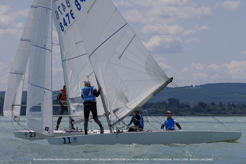 2026 Star Eastern Hemisphere Championship at Balatonföldvár, Hungary - Day 2 photo copyright Matias Capizzano / International Star Class taken at Spartacus Sailing Club and featuring the Star class