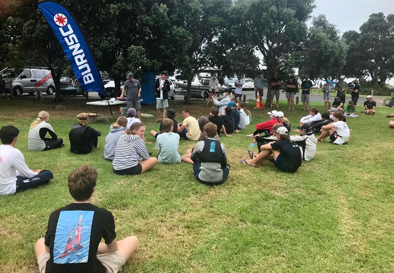 Starling prizegiving took place in nearby Woodall Park - Auckland Starling Championships - photo © Wakatere BC Media