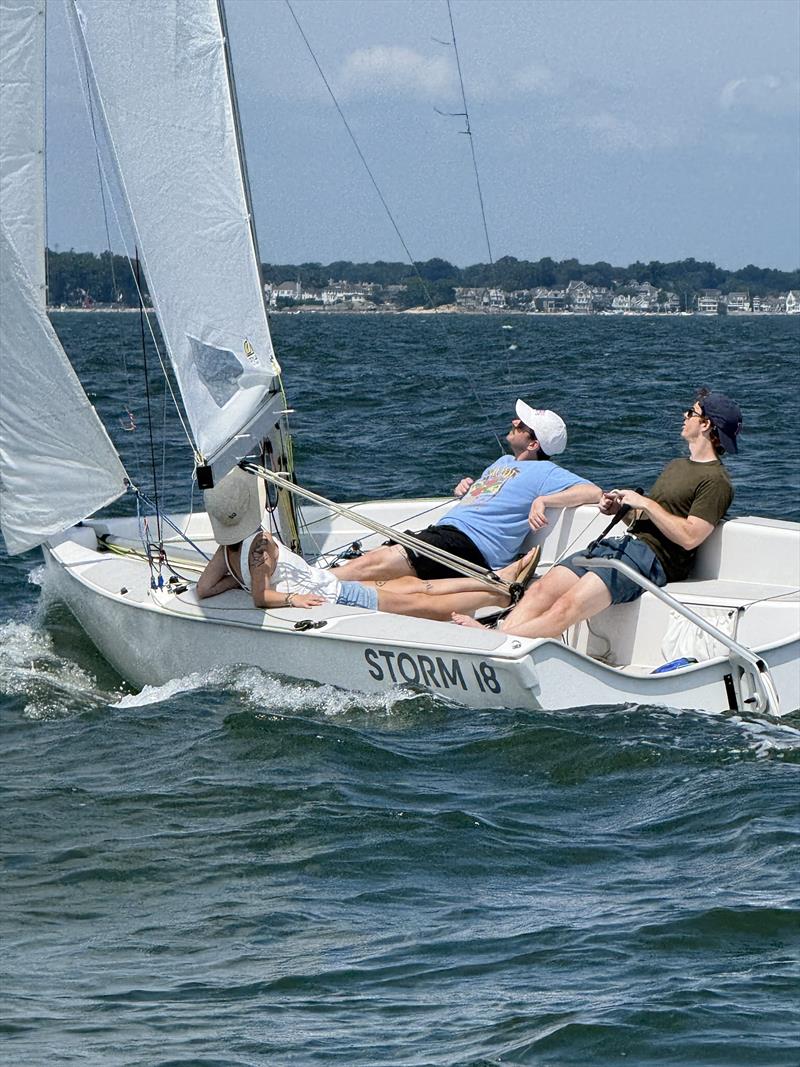 Storm 18 Fleet 3 at Norton Yacht Club photo copyright Storm Marine Group taken at Noroton Yacht Club and featuring the Storm 18 class