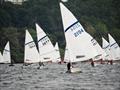 Archie Burton leads race 1 - Hartley Boats Streaker Inlands at Carsington © Theo Holmes