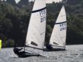 Tom Gillard and Martin Penty, 1st and 2nd overall - Hartley Boats Streaker Inlands at Carsington © Theo Holmes