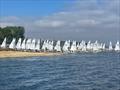 The fleet launch during the Noble Marine Streaker Nationals at Rutland