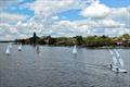 Playing the shifts downwind - Streaker HD Sails Southern Paddle and East Anglian Series at Waveney & Oulton Broad YC &copy; Karen Langston