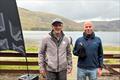 David Parkin (second overall) with the overall winner, Jim Sinclair - HD sails Scottish Streaker traveller series at St Mary's Loch &copy; David Parkin
