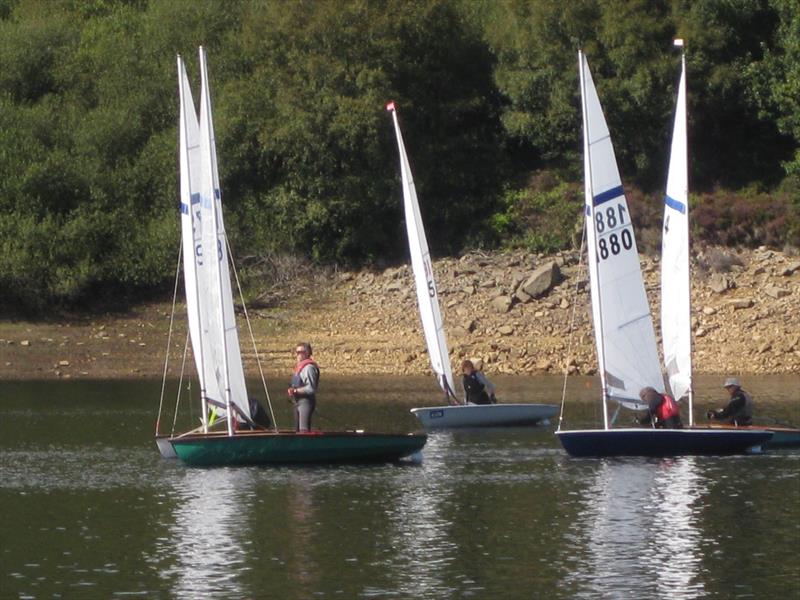 Lasers and Streakers at Scammonden Water photo copyright Paul Cornish taken at Scammonden Water Sailing Club and featuring the Streaker class