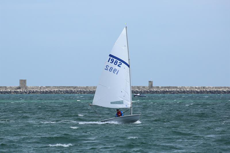 Martin Penty sailing his Streaker photo copyright Karen Langston taken at Weymouth & Portland Sailing Academy and featuring the Streaker class