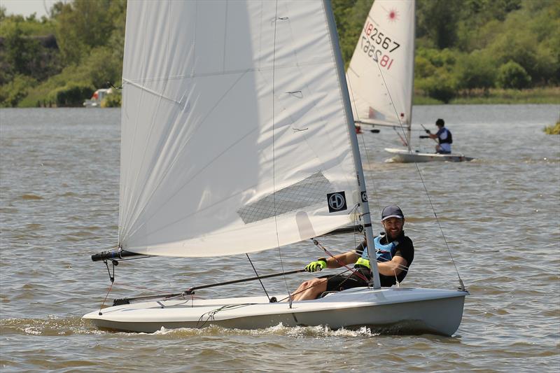 Graham Sexton wins the Waveney & Oulton Broad Streaker Open photo copyright Karen Langston taken at Waveney & Oulton Broad Yacht Club and featuring the Streaker class