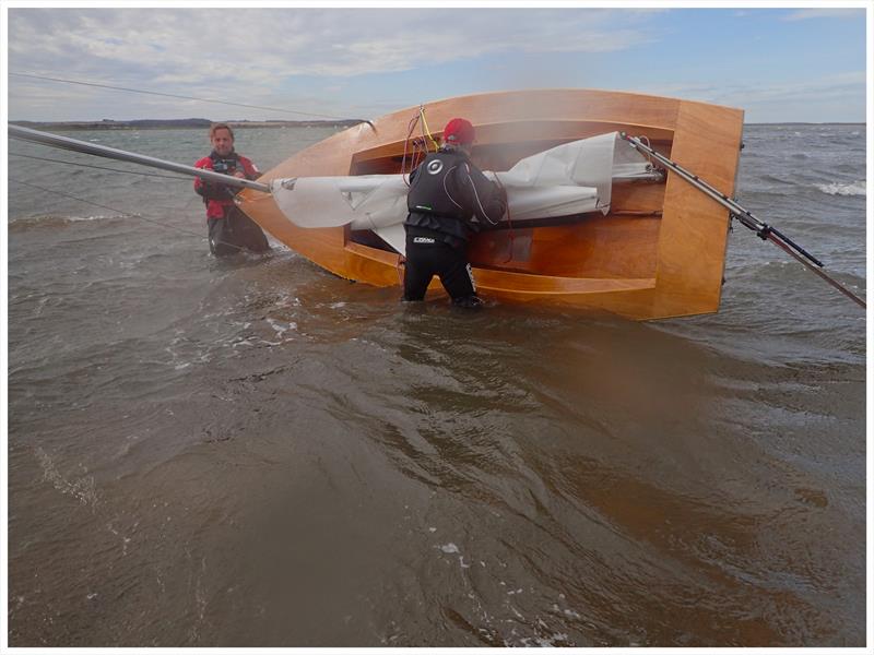 It was rather shallow at the Streaker Southern Championships at Blakeney photo copyright Steve Soanes taken at Blakeney Sailing Club and featuring the Streaker class