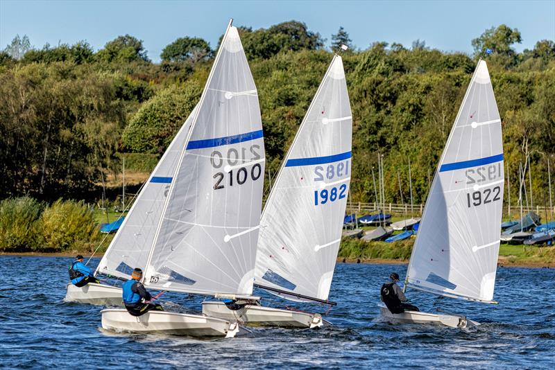 3. Close racing at the Noble Marine Streaker Nationals at Staunton Harold day 2 photo copyright Paul Williamson taken at Staunton Harold Sailing Club and featuring the Streaker class