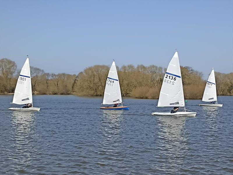 Upwind during race 2 of the Tamworth Streaker Open - photo © Sue Firth