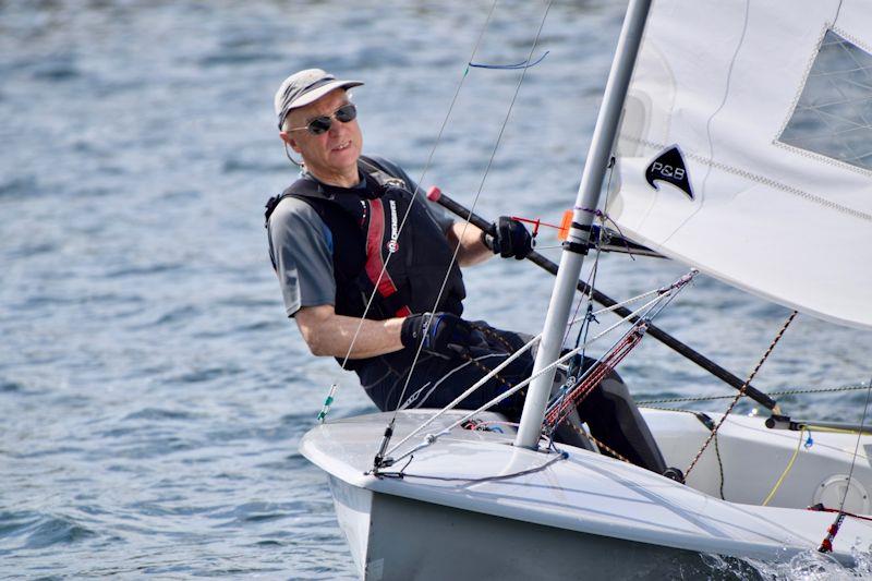 2021 winner of a P&B sail for the Northern Paddle series, Richard Brook, getting good use from it photo copyright Gail Jackson taken at  and featuring the Streaker class