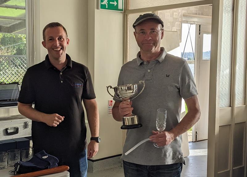 Martin Penty wins the Streaker Northern Championships at Elton SC photo copyright Sue Firth taken at Elton Sailing Club and featuring the Streaker class