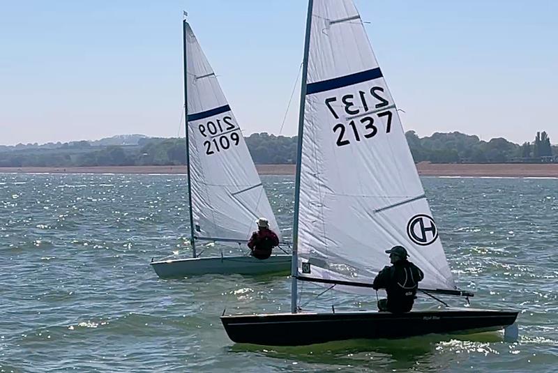 Simon Cory and Phil Halldron - Streaker North Sails Southern Paddle series at Downs photo copyright Brian Mumford taken at Downs Sailing Club and featuring the Streaker class