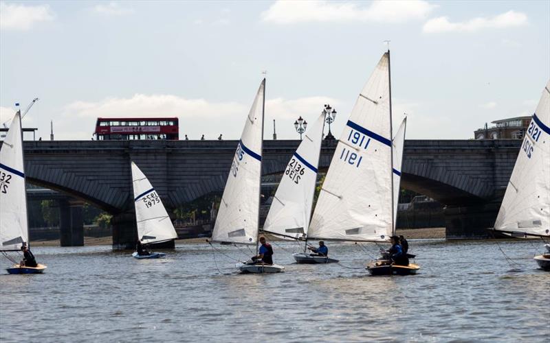 James Dawes (1975) was first to Putney Bridge - Holt Streaker Golden Jubilee Tideway Race - photo © BR Sailing Photography