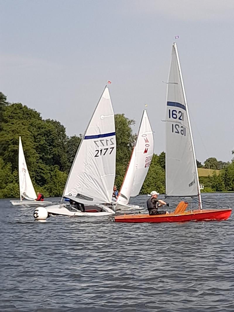 Paul Newman (Streaker, 1621) 3rd overall in the Border Counties Midweek Sailing Series at Shropshire Sailing Club photo copyright Keith Marshall taken at Shropshire Sailing Club and featuring the Streaker class