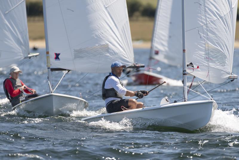 Stephen Dickinson ahead of Veronica Falat during the Noble Marine Golden Jubilee Streaker Nationals at Rutland - photo © Paul Sanwell / OPP