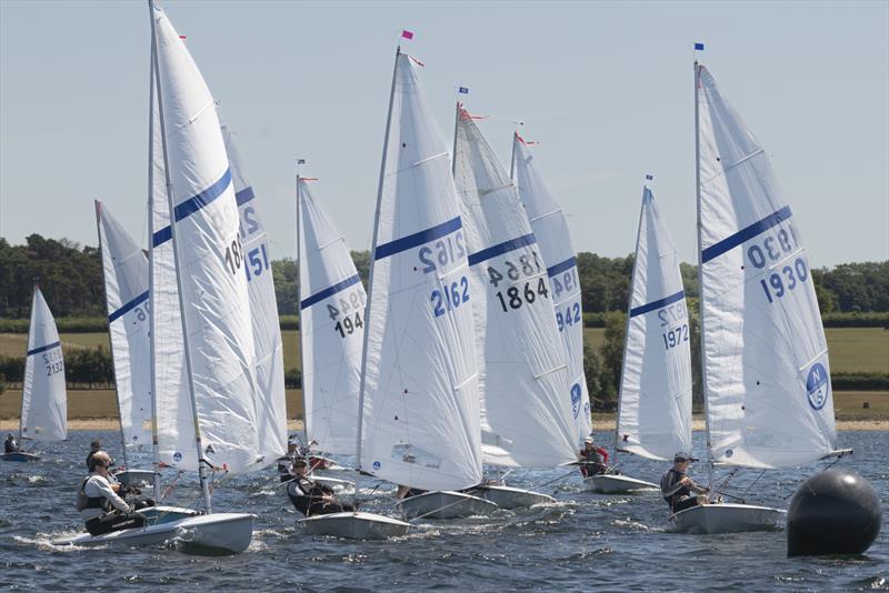 Race 3 mark 2 during the Noble Marine Golden Jubilee Streaker Nationals at Rutland photo copyright Paul Sanwell / OPP taken at Rutland Sailing Club and featuring the Streaker class