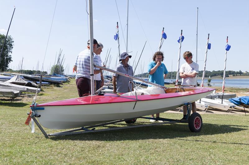 Streaker 129 'Sixpence' winner of the Teamac Award at the Streaker Concours d'Elegance during the Noble Marine Golden Jubilee Streaker Nationals at Rutland photo copyright Paul Sanwell / OPP taken at Rutland Sailing Club and featuring the Streaker class