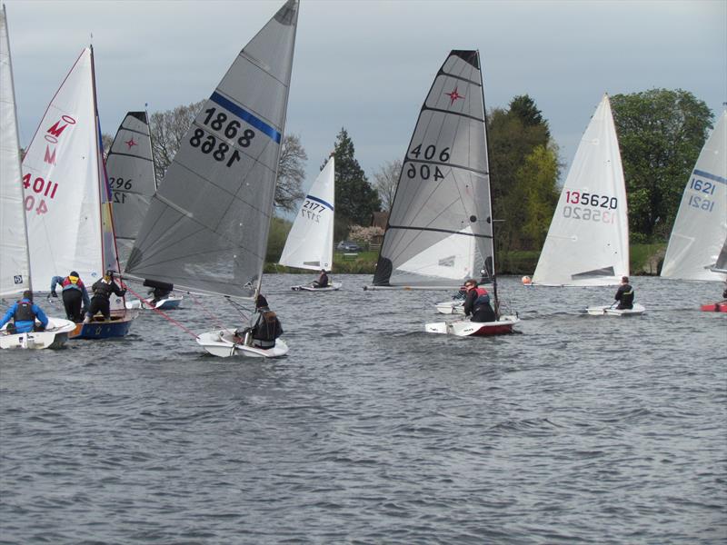 Border Counties Series at Nantwich photo copyright Brian Herring taken at Nantwich & Border Counties Sailing Club and featuring the Streaker class