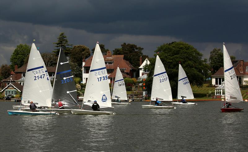 Ominous clouds in race 2 - Streaker HD Sails Southern Paddle and East Anglian Series at Waveney & Oulton Broad YC - photo © Karen Langston