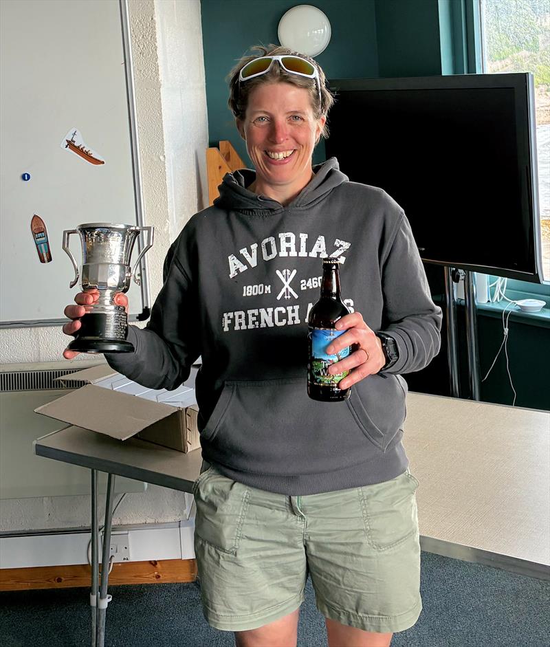 Lucy Priest wins the HD Sails Scottish Streaker Championship at Chanonry Sailing Club - photo © David Parkin