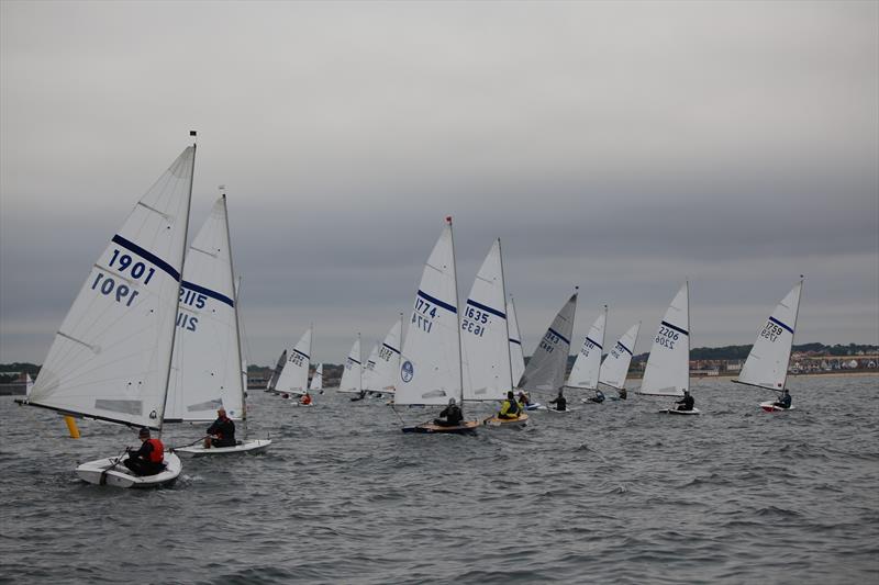 Race 2 downwind at the 2026 Noble Marine Streaker Nationals photo copyright Phil Lingwood taken at Sunderland Yacht Club and featuring the Streaker class