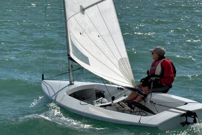 Richard White - Streaker open meeting at Downs photo copyright Brian Mumford taken at Downs Sailing Club and featuring the Streaker class