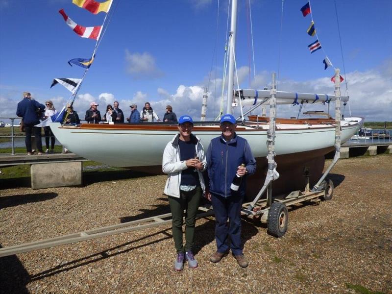 Minty with Harriet Patterson and Roger Wickens photo copyright Solent Sunbeams taken at Itchenor Sailing Club and featuring the Sunbeam class