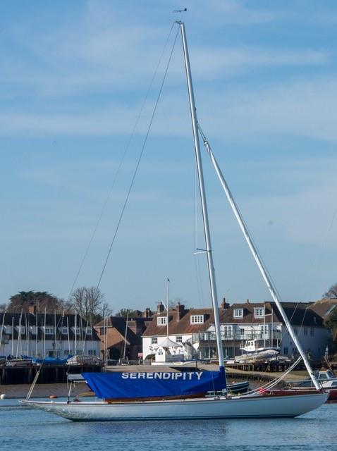 The launch of Solent Sunbeam V72 Serendipity photo copyright Adrian Edwards taken at Itchenor Sailing Club and featuring the Sunbeam class
