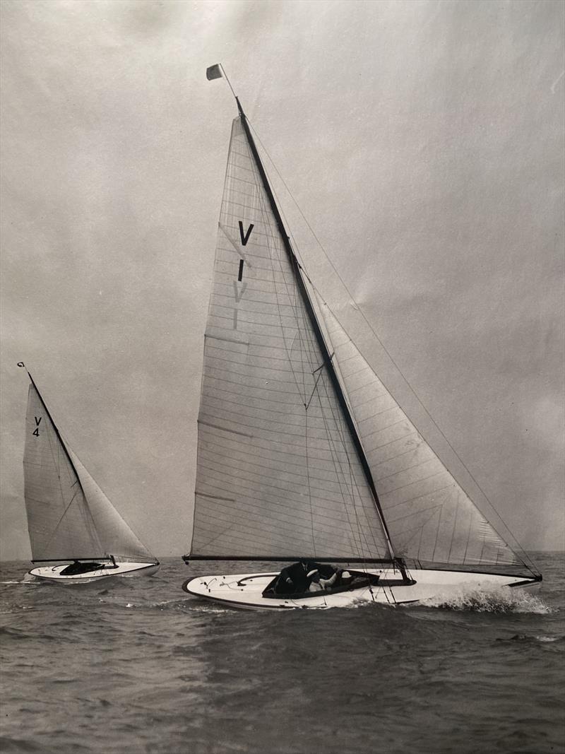 V4 Judy and V1 Dainty in 1926 photo copyright Sunbeam class taken at Itchenor Sailing Club and featuring the Sunbeam class