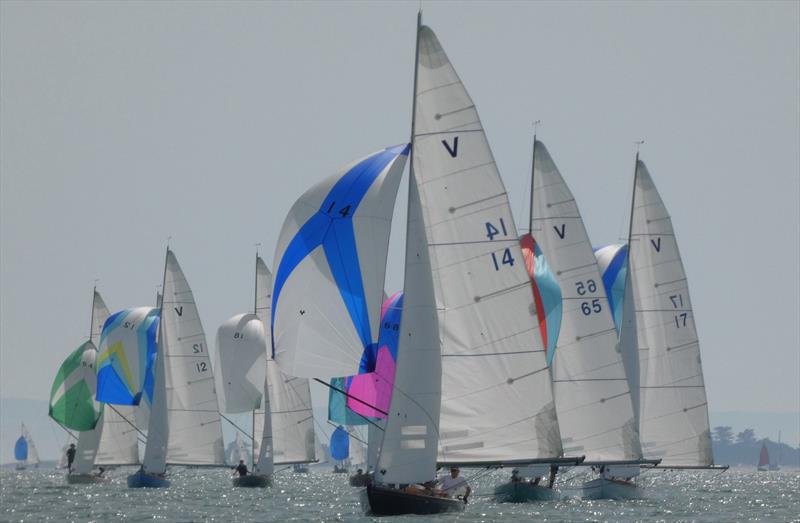 Sunbeam fleet in Chichester Harbour 2022 photo copyright Kirsty Bang taken at Itchenor Sailing Club and featuring the Sunbeam class