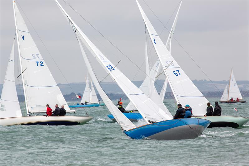 Sunbeam fleet on Day 2 of Cowes Week 2025 photo copyright Martin Augustus / www.sailingimages.co.uk taken at Cowes Combined Clubs and featuring the Sunbeam class